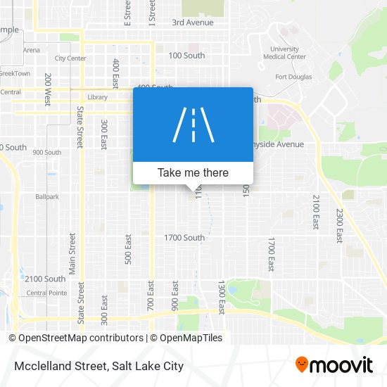 Mcclelland Street map