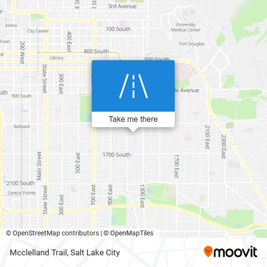 Mcclelland Trail map