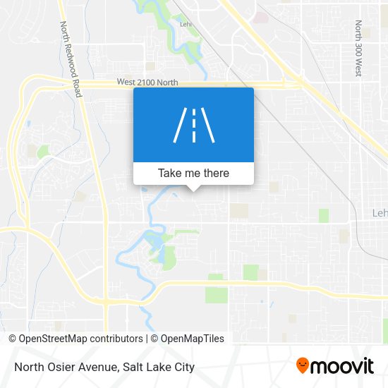 Mapa de North Osier Avenue