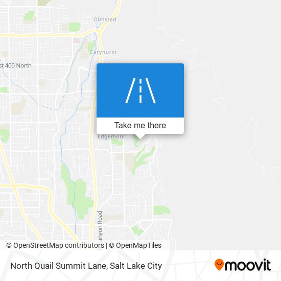 Mapa de North Quail Summit Lane