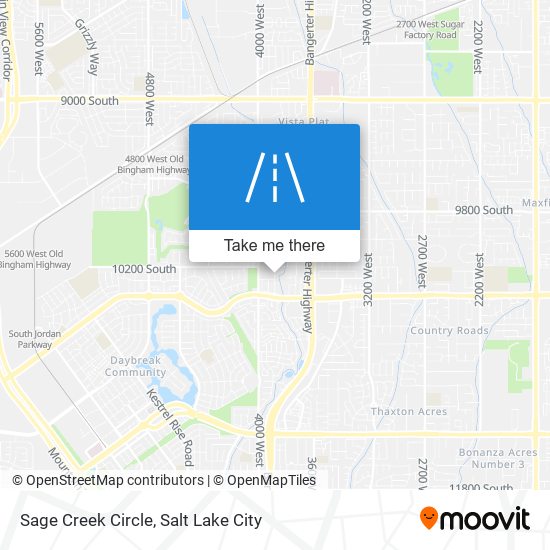 Sage Creek Circle map