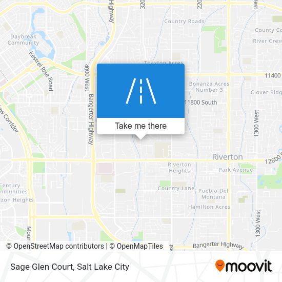 Mapa de Sage Glen Court
