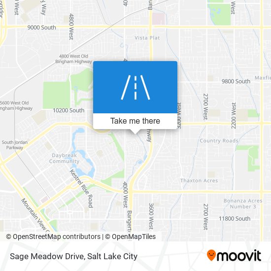 Mapa de Sage Meadow Drive