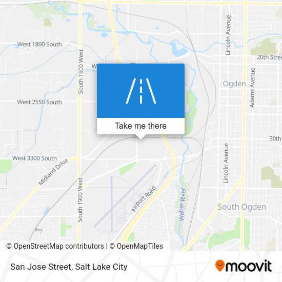 Mapa de San Jose Street