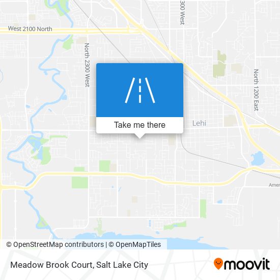 Meadow Brook Court map