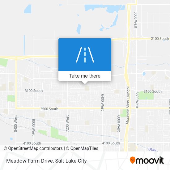 Meadow Farm Drive map