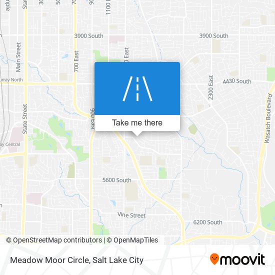 Meadow Moor Circle map