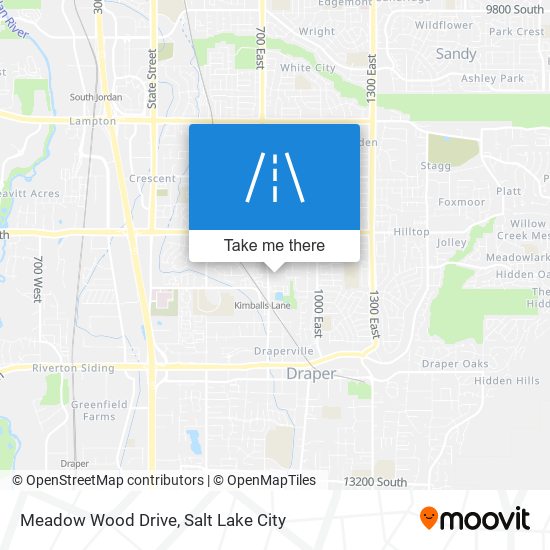 Meadow Wood Drive map