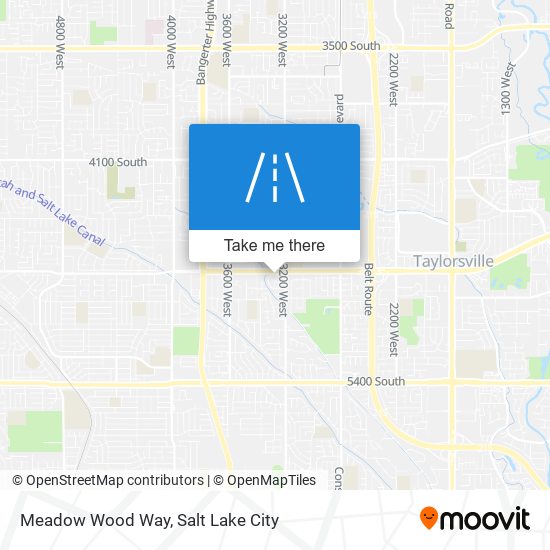 Meadow Wood Way map