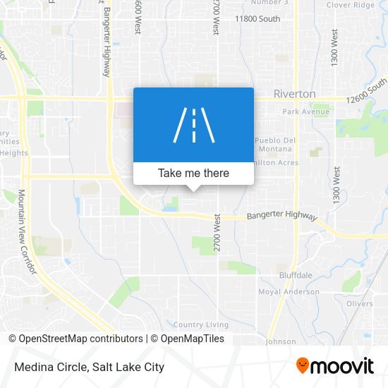 Medina Circle map