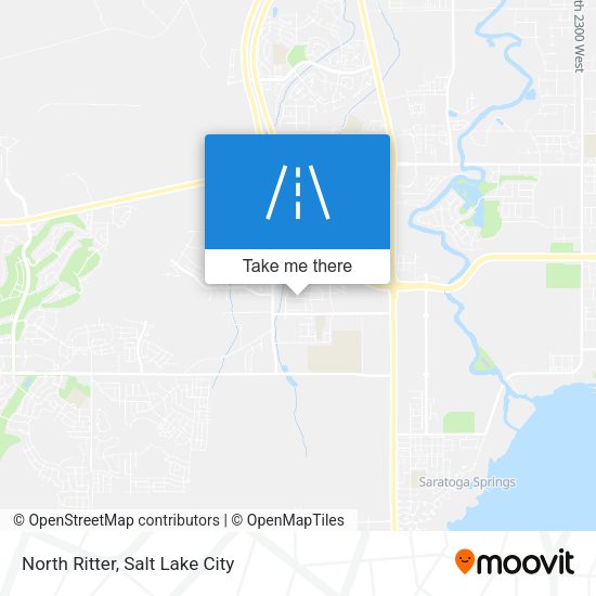 North Ritter map
