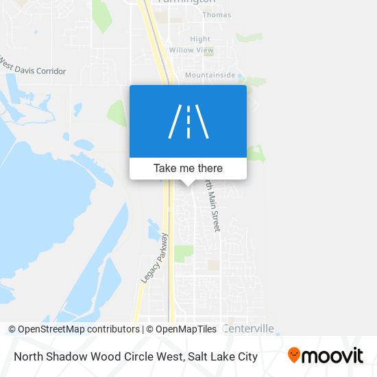 North Shadow Wood Circle West map