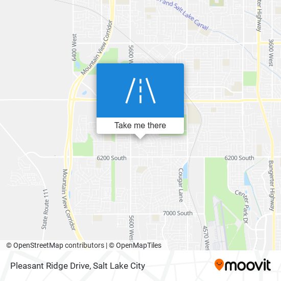 Pleasant Ridge Drive map