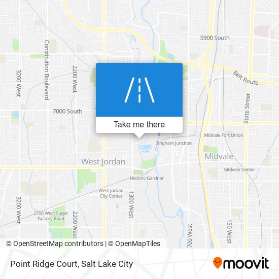 Point Ridge Court map