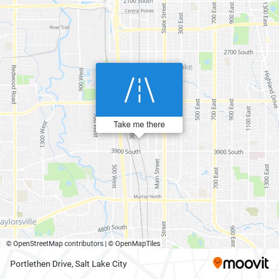 Mapa de Portlethen Drive