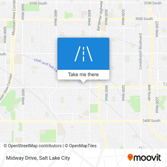 Mapa de Midway Drive