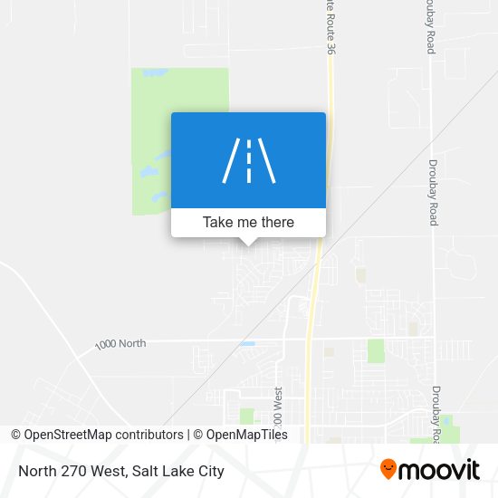 North 270 West map