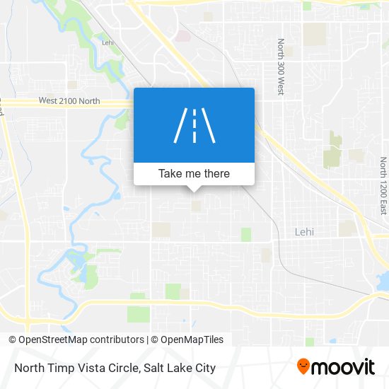 North Timp Vista Circle map