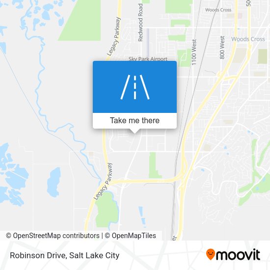 Mapa de Robinson Drive