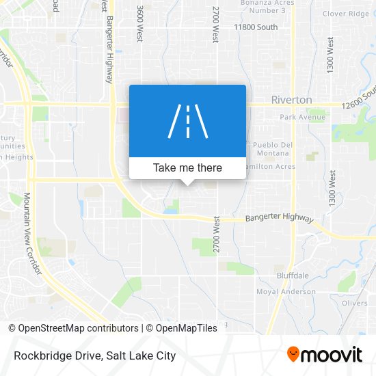 Rockbridge Drive map