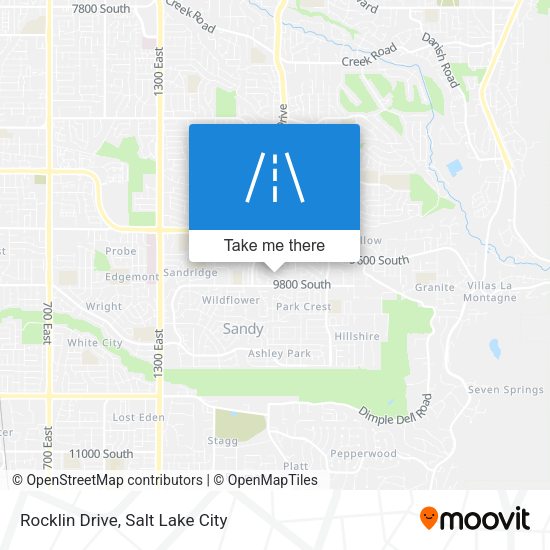 Mapa de Rocklin Drive