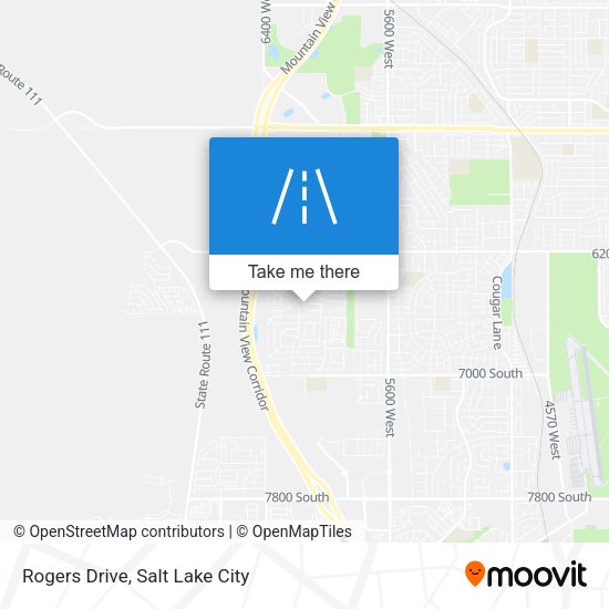 Mapa de Rogers Drive