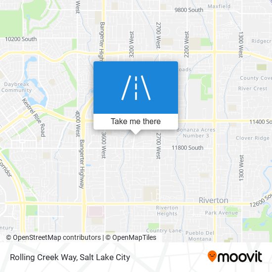 Mapa de Rolling Creek Way