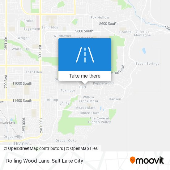 Mapa de Rolling Wood Lane