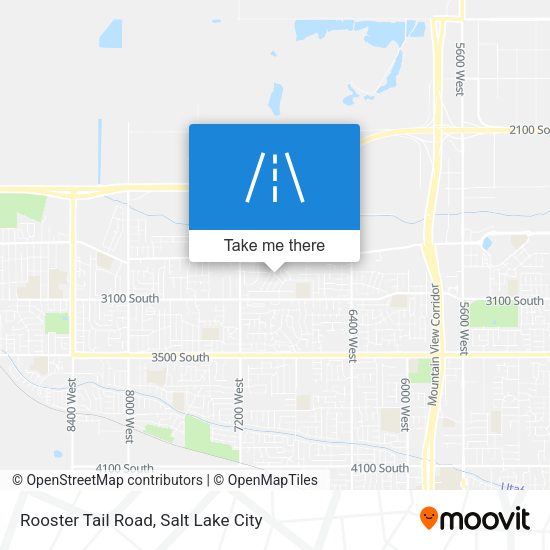 Mapa de Rooster Tail Road