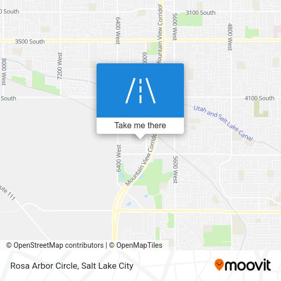 Mapa de Rosa Arbor Circle