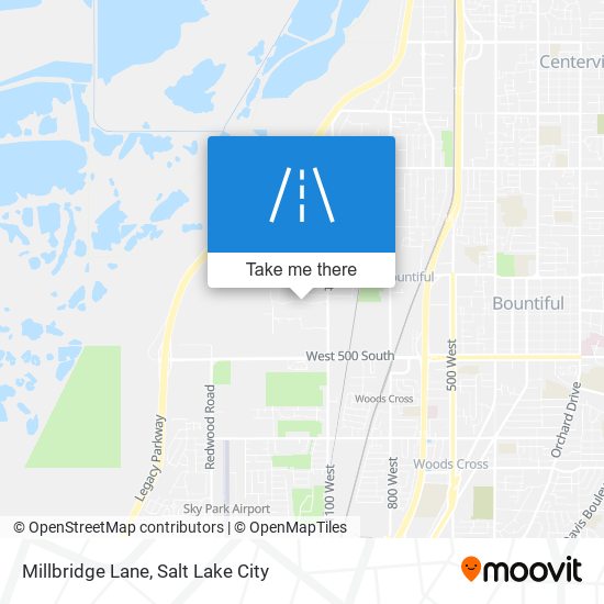 Millbridge Lane map