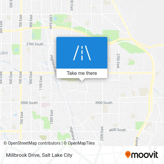 Millbrook Drive map