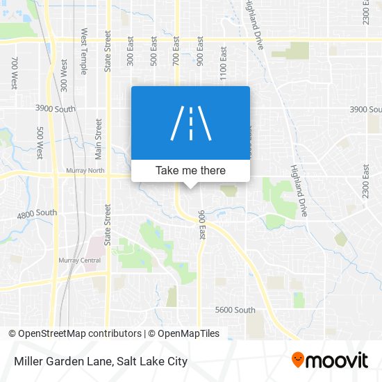 Mapa de Miller Garden Lane