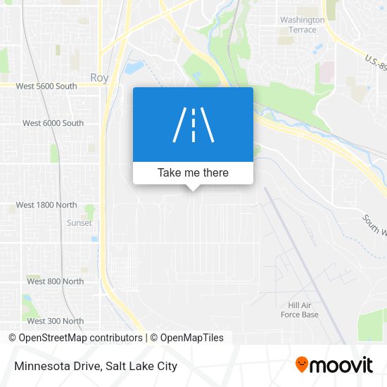 Minnesota Drive map