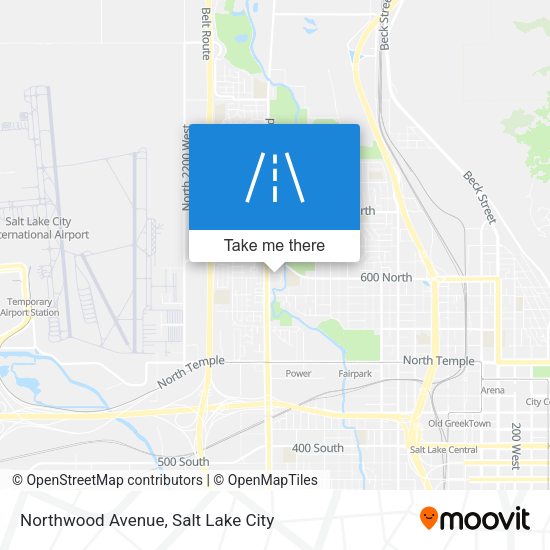 Mapa de Northwood Avenue