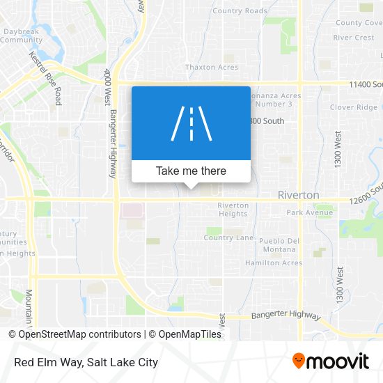 Mapa de Red Elm Way