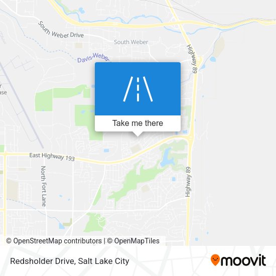 Redsholder Drive map