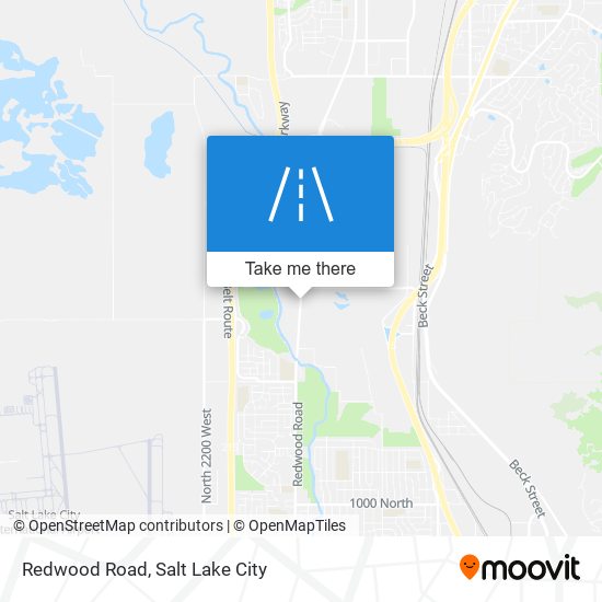 Mapa de Redwood Road
