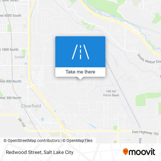 Mapa de Redwood Street