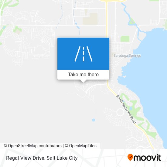 Regal View Drive map