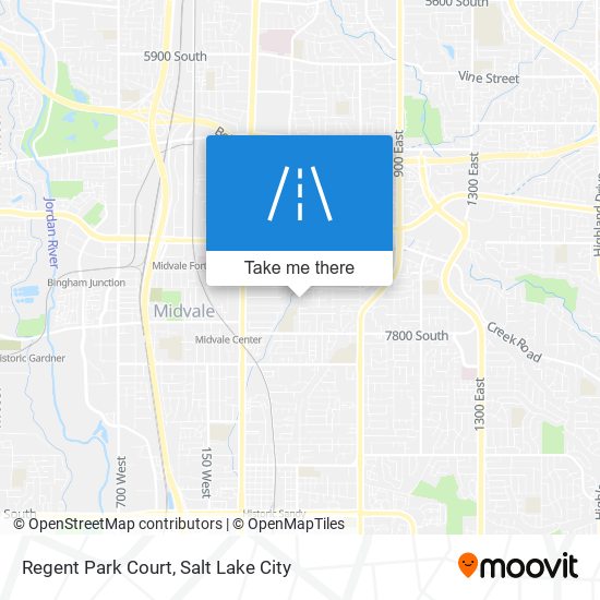 Regent Park Court map