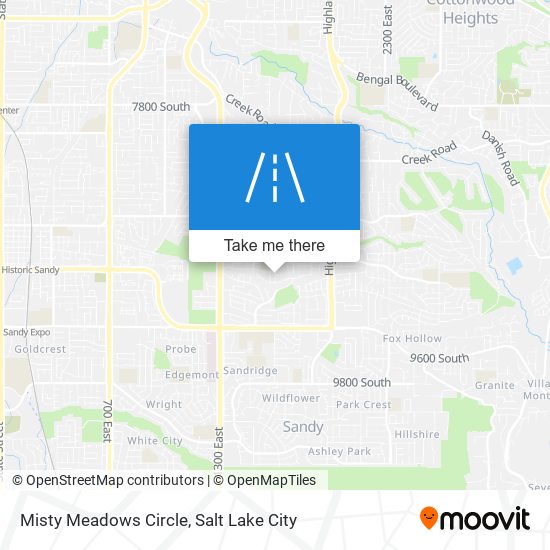 Misty Meadows Circle map