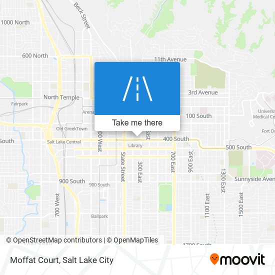 Moffat Court map