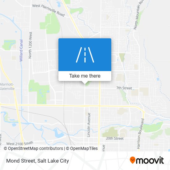 Mond Street map