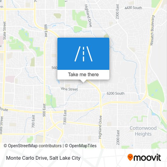 Monte Carlo Drive map