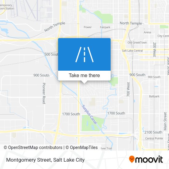 Montgomery Street map