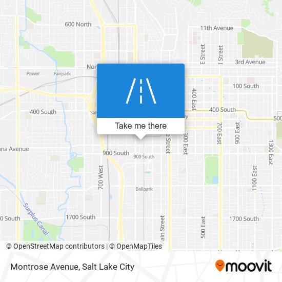 Mapa de Montrose Avenue