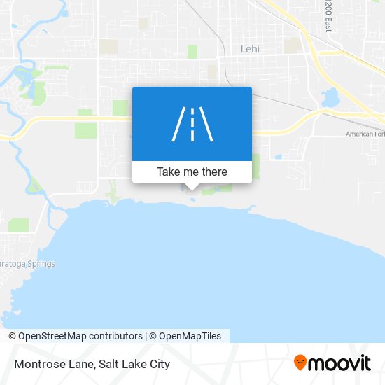 Mapa de Montrose Lane