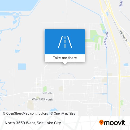 Mapa de North 3550 West