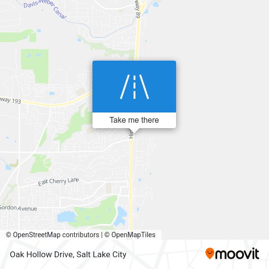 Mapa de Oak Hollow Drive